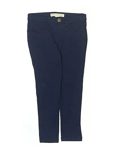 Pre-owned Hope & Henry Kids' Casual Pants In Blue