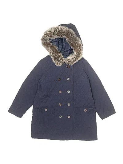 Pre-owned Hope & Henry Kids' Coat In Blue
