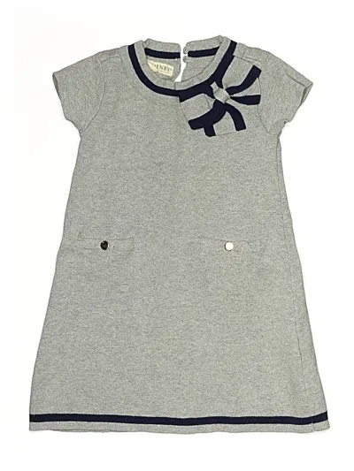 Pre-owned Hope & Henry Kids' Dress In Gray