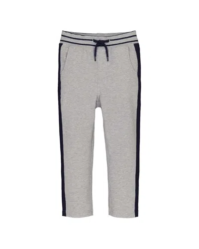 Hope & Henry Kids'  French Terry Jogger Pant In Gray