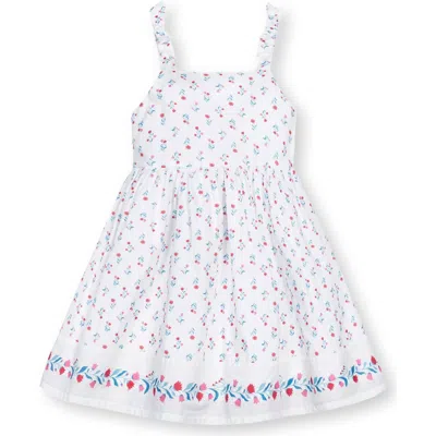 Hope & Henry Girls' Organic Border Hem Sundress, Kids In Paris Floral