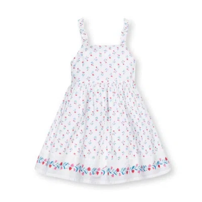Hope & Henry Babies'  Girls' Organic Border Hem Sundress, Toddler In Paris Floral