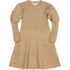HOPE & HENRY HOPE & HENRY GIRLS' ORGANIC CABLE BODICE jumper DRESS, KIDS
