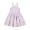 Hope & Henry Girls' Organic Embroidered Special Sundress, Toddler In Light Lavender
