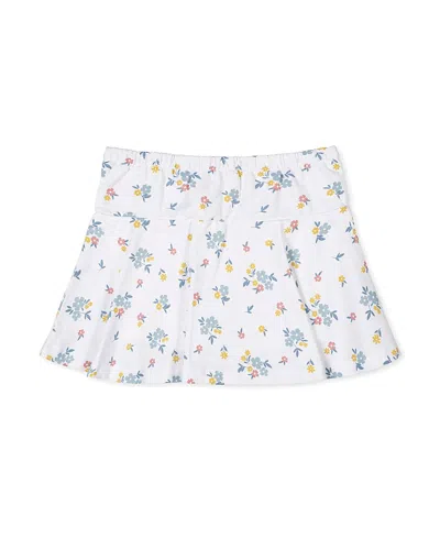 Hope & Henry Kids' Organic Printed Knit Skort In Multi