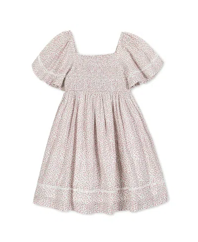Hope & Henry Girls' Organic Smocked Bell Sleeve Dress - Baby