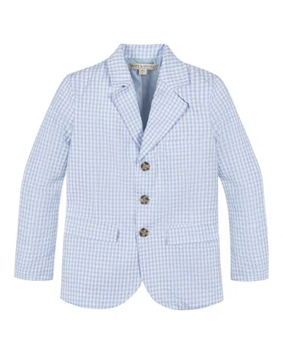 Hope & Henry Kids'  Jacket In Blue