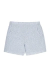 Hope & Henry Kids' Linen Pull-on Short In Blue