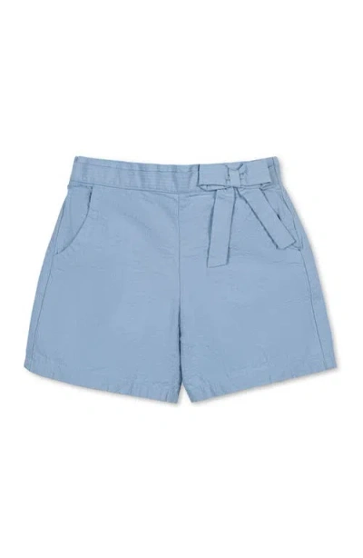 Hope & Henry Kids' Organic Seersucker Pull-on Short In White
