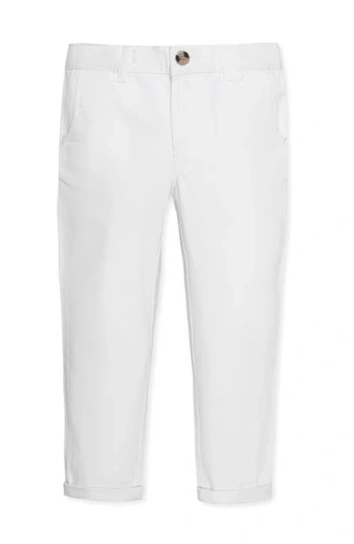 Hope & Henry Kids' Organic Skinny Stretch Twill Chino Pant In White