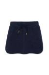 Hope & Henry Kids' Quilted Pull-on Skort In Black