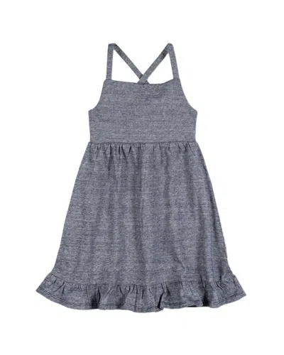 Hope & Henry Kids'  Knit Sundress In Blue