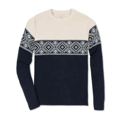 Hope & Henry Organic Fair Isle Sweater In Ski Lodge Intarsia