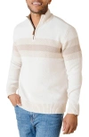 Hope & Henry Organic Half Zip Pullover Sweater In Multi