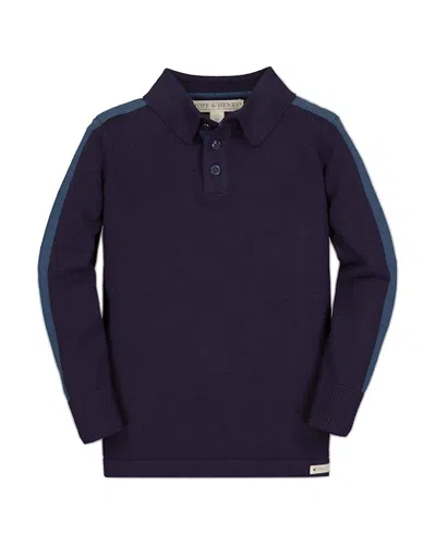 Hope & Henry Polo Sweater In Multi