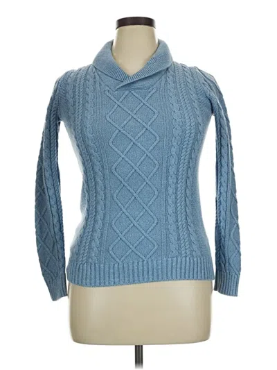 Pre-owned Hope & Henry Pullover Sweater In Blue