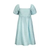 Hope & Henry Ruched Linen Dress In Tea Room Floral