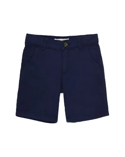 Hope & Henry Seersucker Short In Blue