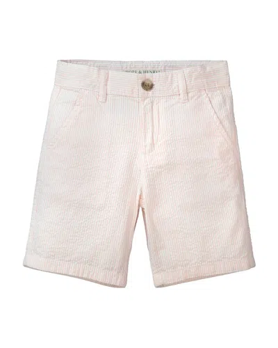 Hope & Henry Seersucker Short In Multi