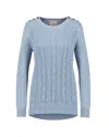 Hope & Henry Sweater In Blue