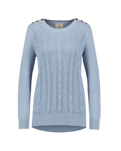 Hope & Henry Sweater In Blue