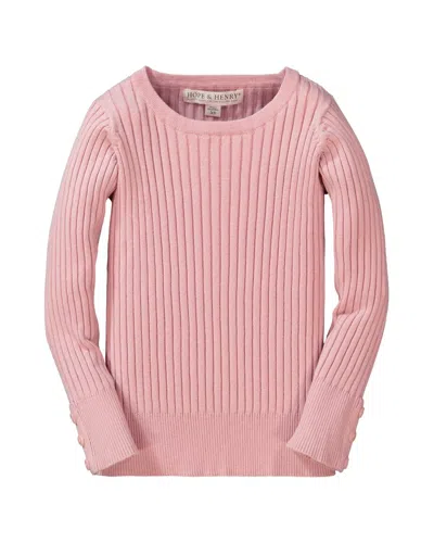 Hope & Henry Sweater In Pink