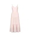 Hope & Henry Wrap Dress In Pink