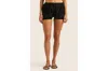 Hope And May Bebi Cotton Bloomer Short In Black