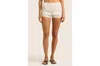Hope And May Bebi Cotton Halter Neck Top In Neutral