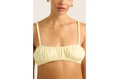Hope And May Women's Nia Cotton Linen Crop Top