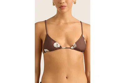 Hope And May Women's Palma String Triangle Bikini Top