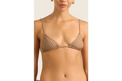 Hope And May Women's Tilla String Triangle Bikini Top