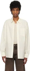 Hope Beige Room Shirt In Raw White