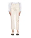 Hope Belt Loop Jeans In White