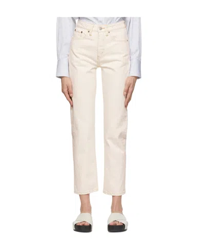 Hope Belt Loop Jeans In White