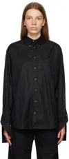 Hope Black Brave Shirt In Black Stripe Soft