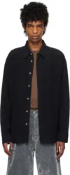 Hope Black Room Shirt In Tumbled Black