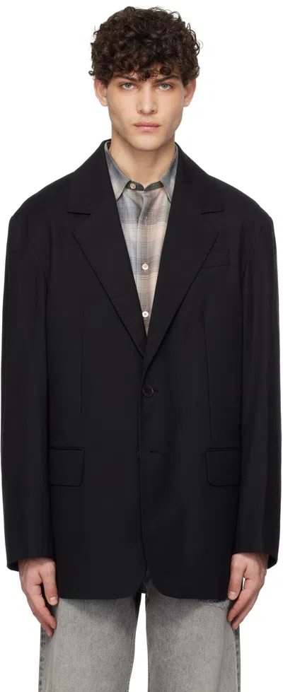 Hope Black Tricky Blazer In Soft Black