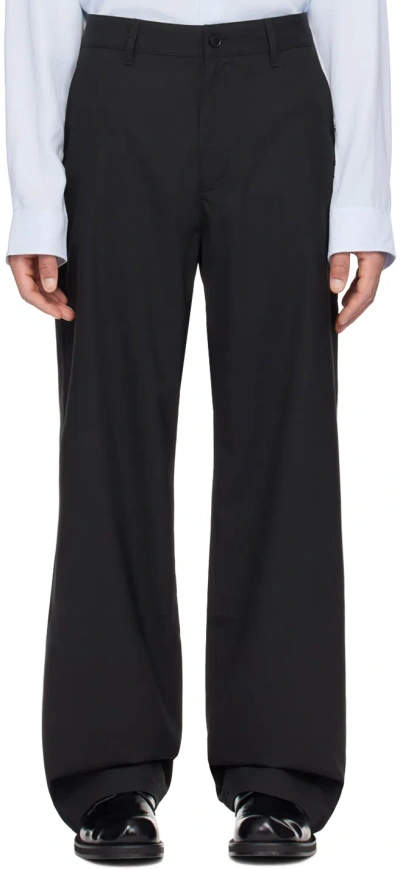 Hope Black Wind Trousers In Black Suit