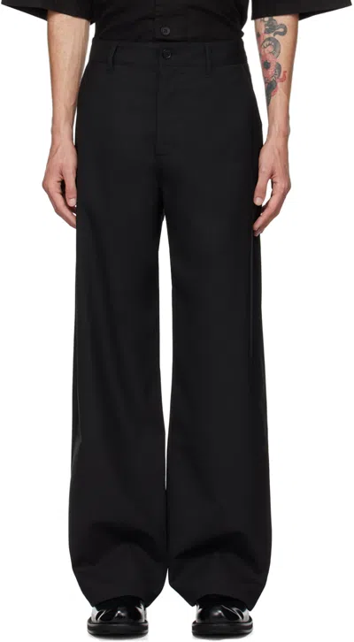 Hope Black Wind Trousers In Black Suit