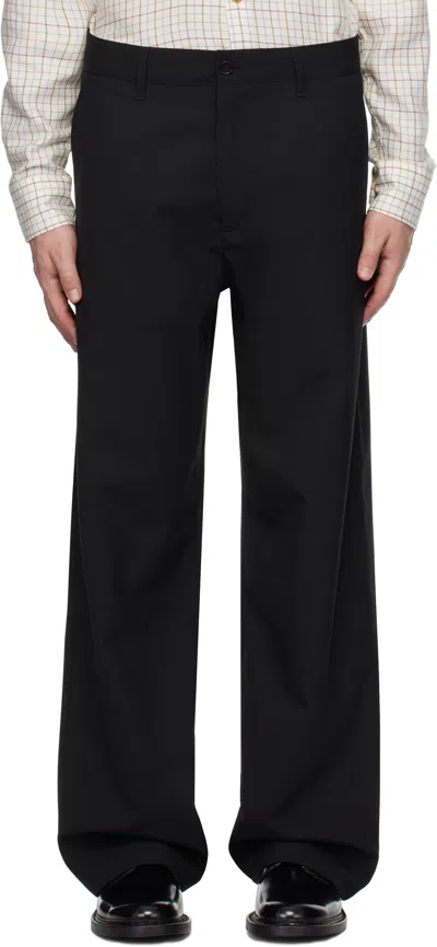 Hope Black Wind Trousers In Black Suit