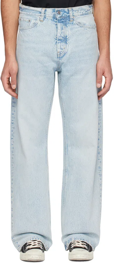 Hope Blue Criss Jeans In Pale Blue Vintage