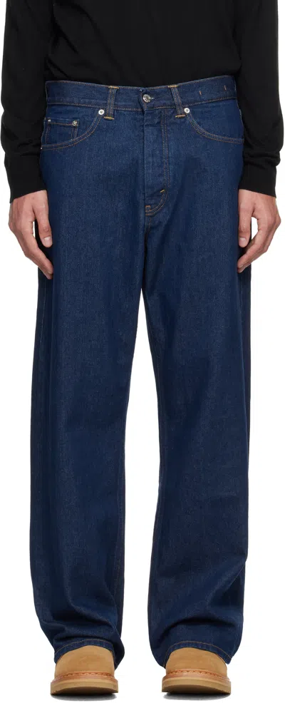 Hope Blue Loose-fit Criss Jeans