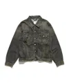 Hope Bold Denim Jacket In Gray