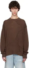 Hope Brown Cracked Sweater In Brown