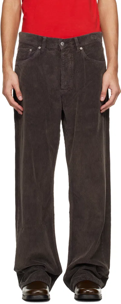 Hope Brown Loose-fit Criss Jeans In Multi