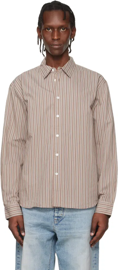 Hope Brown Relaxed Shirt In Neutral