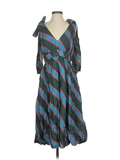 Pre-owned Hope For Flowers By Tracy Reese Casual Dress In Blue