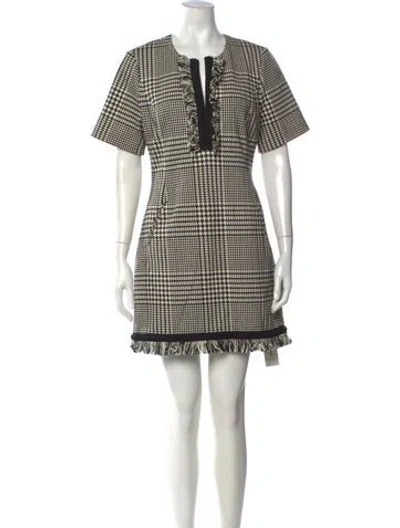 hope for flowers by tracy reese plaid jersey wrap dress for Women life-event-baby-shower-guest-collection
