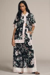 Hope For Flowers By Tracy Reese Pull-on Printed Wide-leg Pants In Multicolor